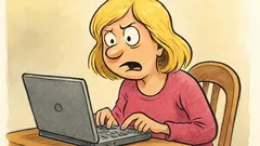 Witz: Blondine fragt im Chat: „KA“?