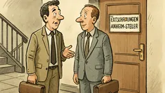 Witz: Treffen sich zwei Kollegen im Büro...