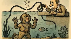 Witz: Sagt der Tiefseetaucher: Halt, noch nicht!