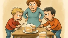 Witz: Mama fordert Einigkeit beim Tortenstreit